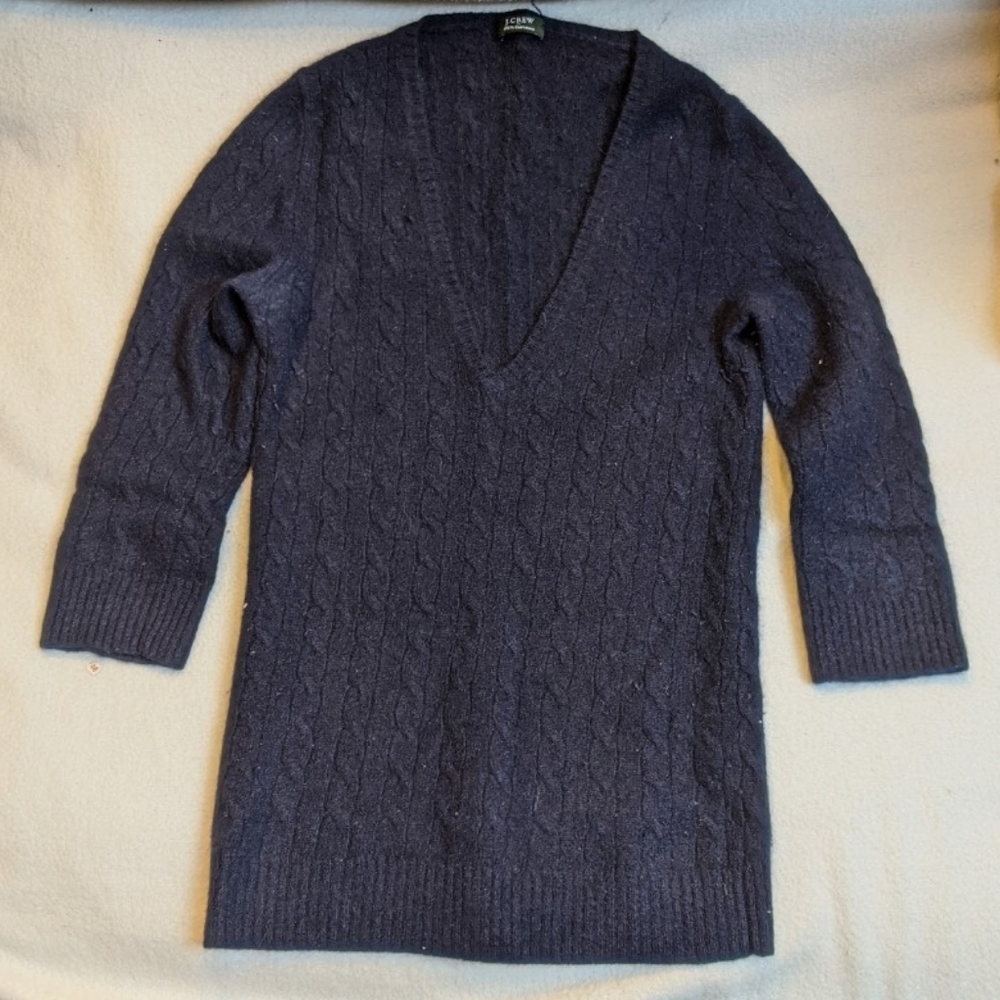 J. Crew cashmere v-neck sweater